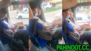 Nilamas ang Suso ni Ganda sa Loob ng Bus