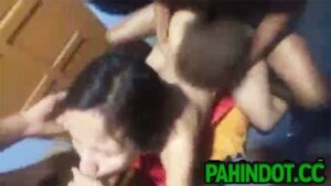 Pinay Dalawang Guy ang Kumantot sa Pepe Nyang Maharot Part 2